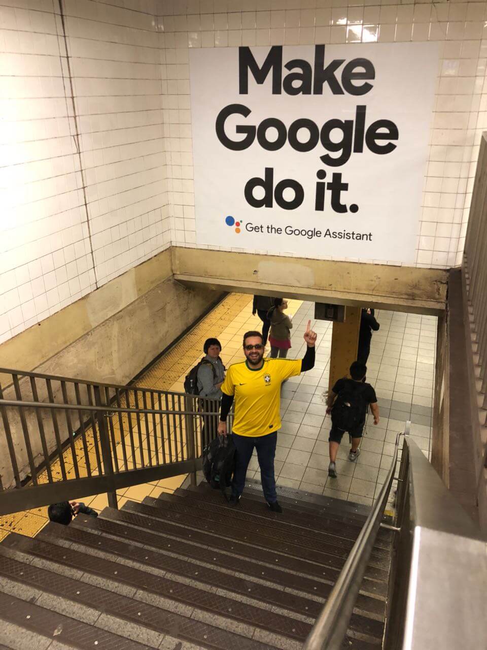 Flávio Muniz visita o Google