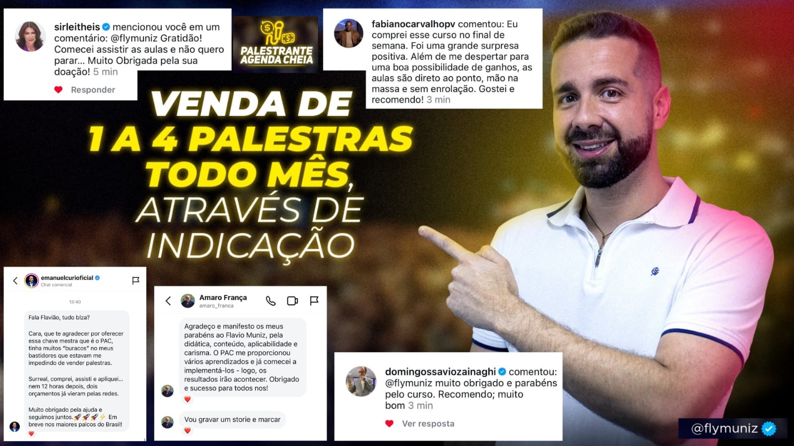 como vender palestras para prefeituras