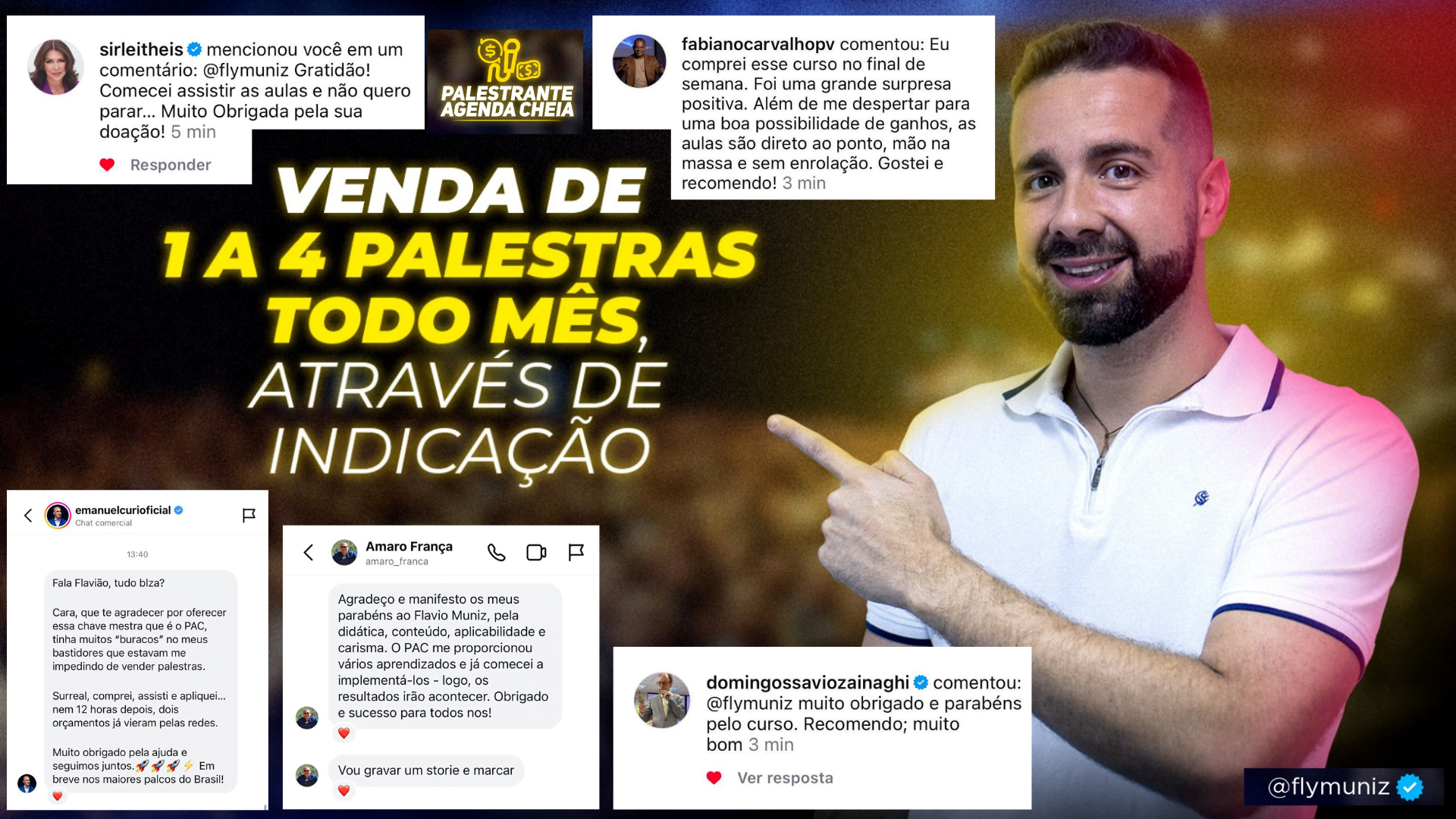 melhor curso de palestrantes